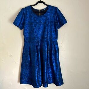 Blue sparkly dress